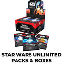 Star Wars Unlimited - Multiple Sets - Packs, Boxes & Decks - Star Wars Trading Card Game
