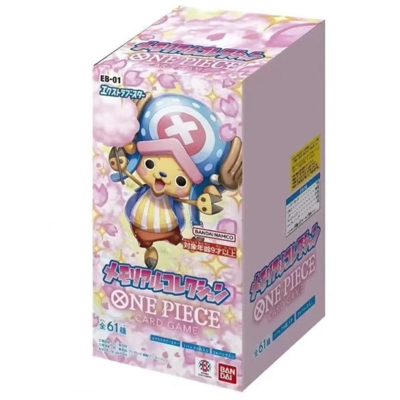 One Piece EB-01 Japanese Booster Box - Japanese One Piece Trading Card Game