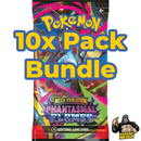 Pokemon Phantasmal Flames 10x Booster Pack Bundle - Pokemon Trading Card Game
