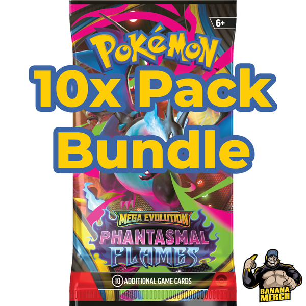 Pokemon Phantasmal Flames 10x Booster Pack Bundle - Pokemon Trading Card Game