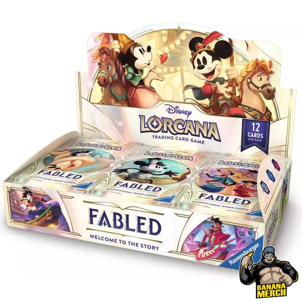 Disney Lorcana - Fabled (Set 9) 24 Pack Booster Box - Disney Lorcana Trading Card Game
