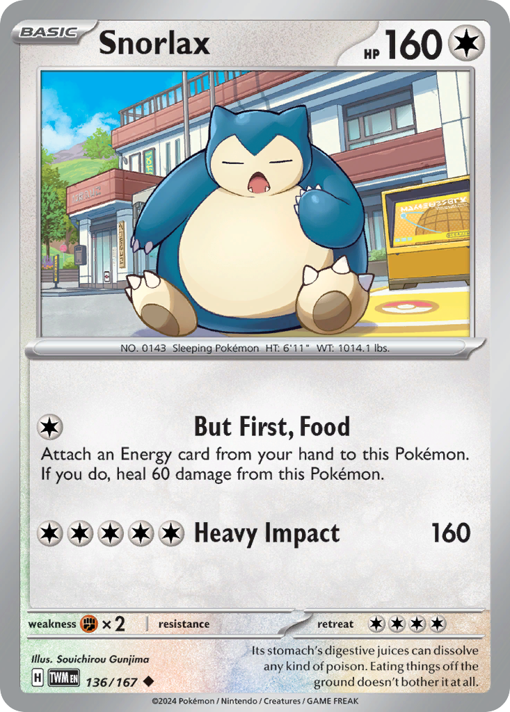 136 Snorlax