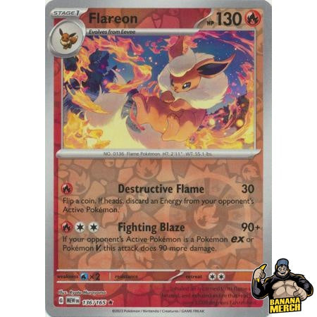 Pokémon 151 Reverse Holos (Choose Your Card) - Pokemon Trading Card Game