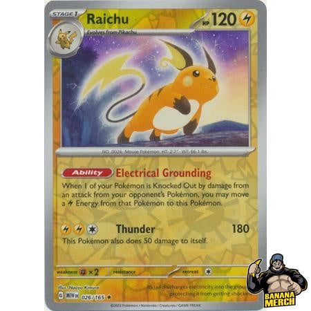 Pokémon 151 Reverse Holos (Choose Your Card) - Pokemon Trading Card Game