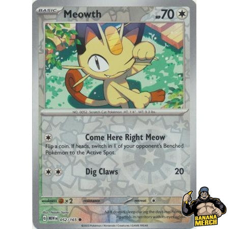Pokémon 151 Reverse Holos (Choose Your Card) - Pokemon Trading Card Game