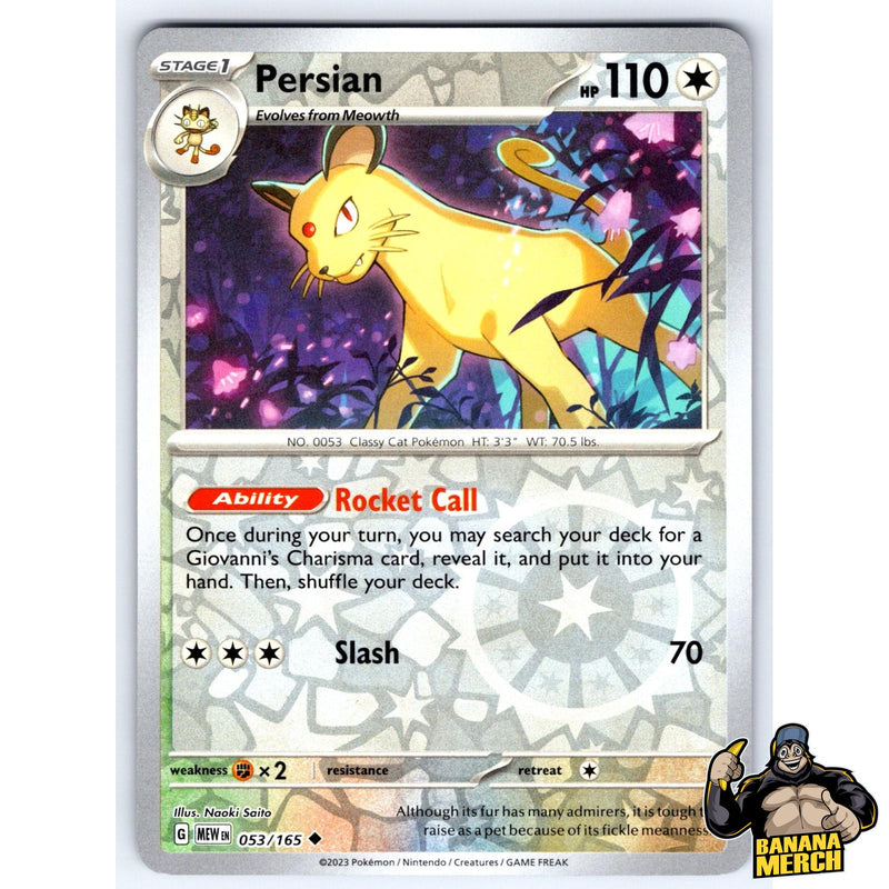 Pokémon 151 Reverse Holos (Choose Your Card) - Pokemon Trading Card Game