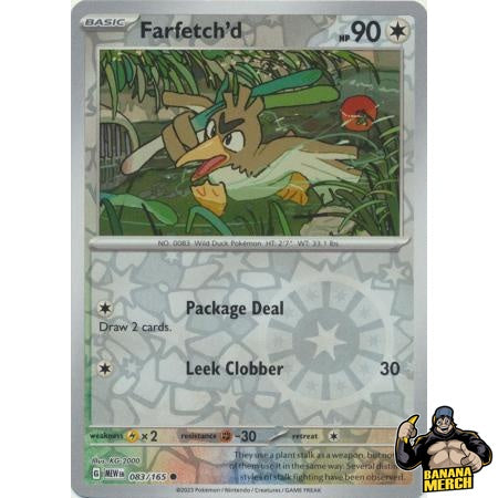 Pokémon 151 Reverse Holos (Choose Your Card) - Pokemon Trading Card Game
