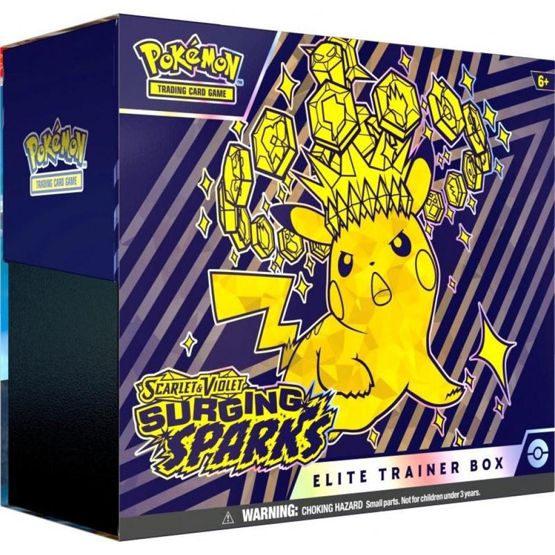 Pokemon Surging Sparks Elite Trainer Box - Pokemon Trading Card Game
