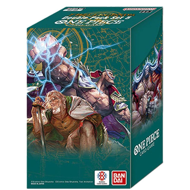 One Piece Trading Card Game - Double Pack Set (DP-05) - 2 Packs and 1 Don Card