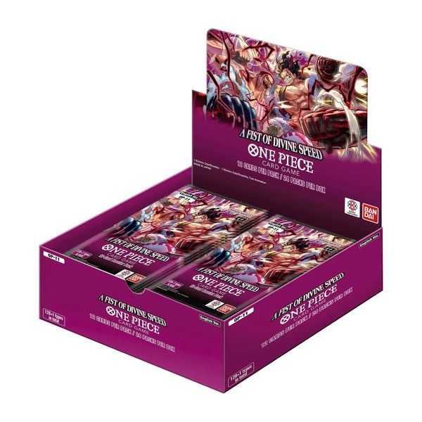 OP-11 Fists of Divine Speed English Booster Box - One Piece Trading Card Game