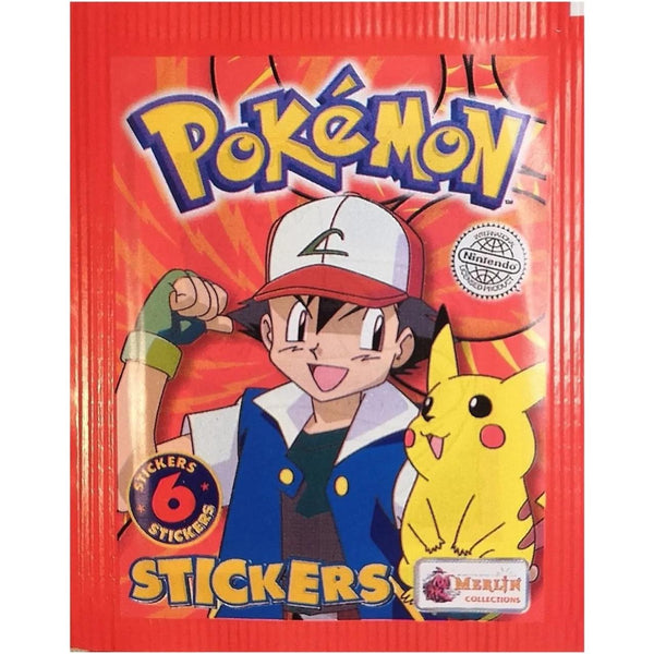 Pokemon Stickers 1999 - Topps Merlin Pack of Stickers