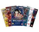 One Piece Mystery Graded Card Bag with 1 Graded Card and 4 Booster Packs - Official One Piece Trading Card Game