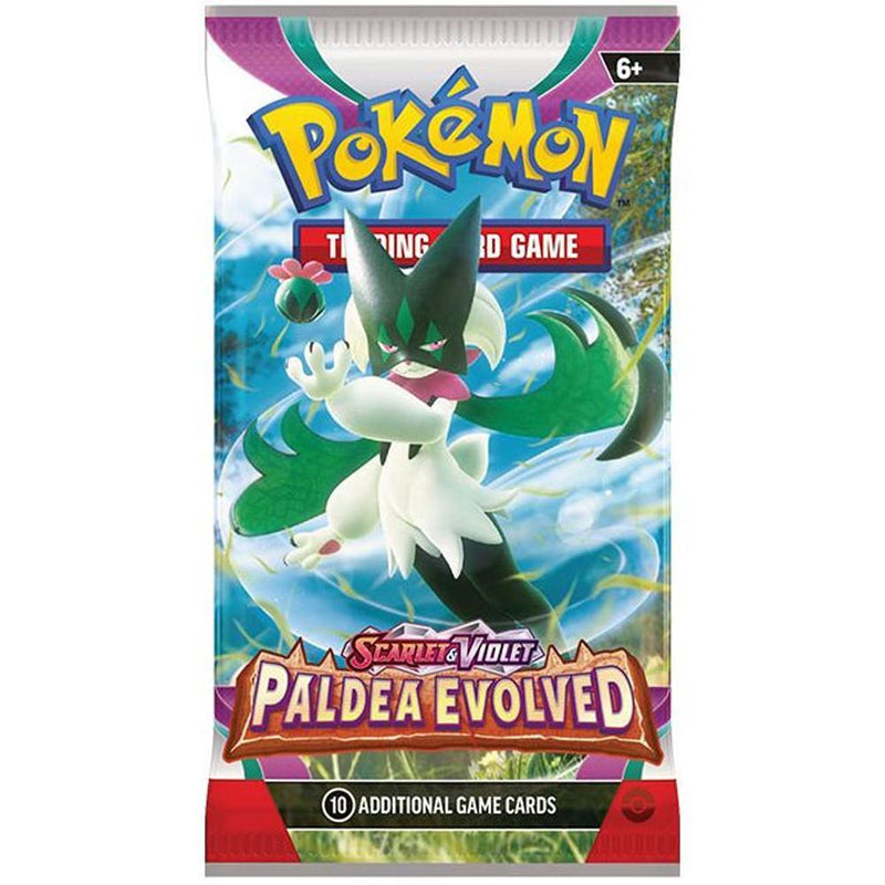 Pokemon Paldea Evolved Booster Pack - Pokemon Trading Card Game
