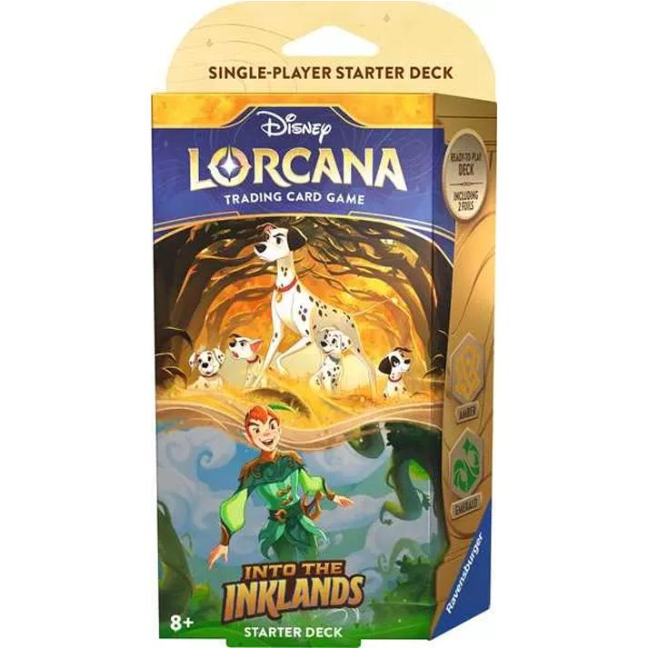 Disney Lorcana Trading Card Game Starter Deck Selection - 60 Cards