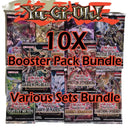 Yu-Gi-Oh! 10x Booster Packs Bundle - Mega Value! 10 Packs In Total From Various Sets! Trading Cards