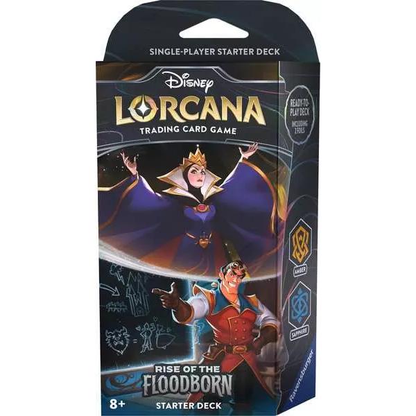 Disney Lorcana Trading Card Game Starter Deck Selection - 60 Cards