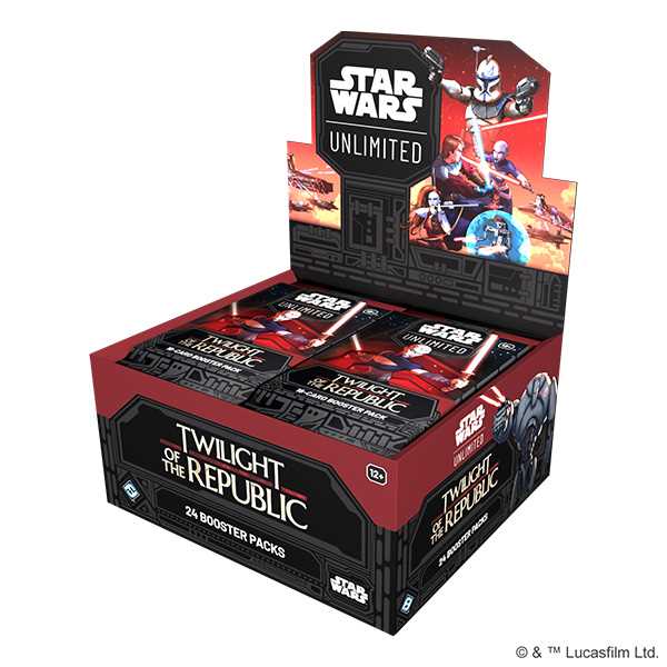 Star Wars Unlimited - Twilight of the Republic Booster Box (24 Packs) - Star Wars Unlimited Trading Cards Game
