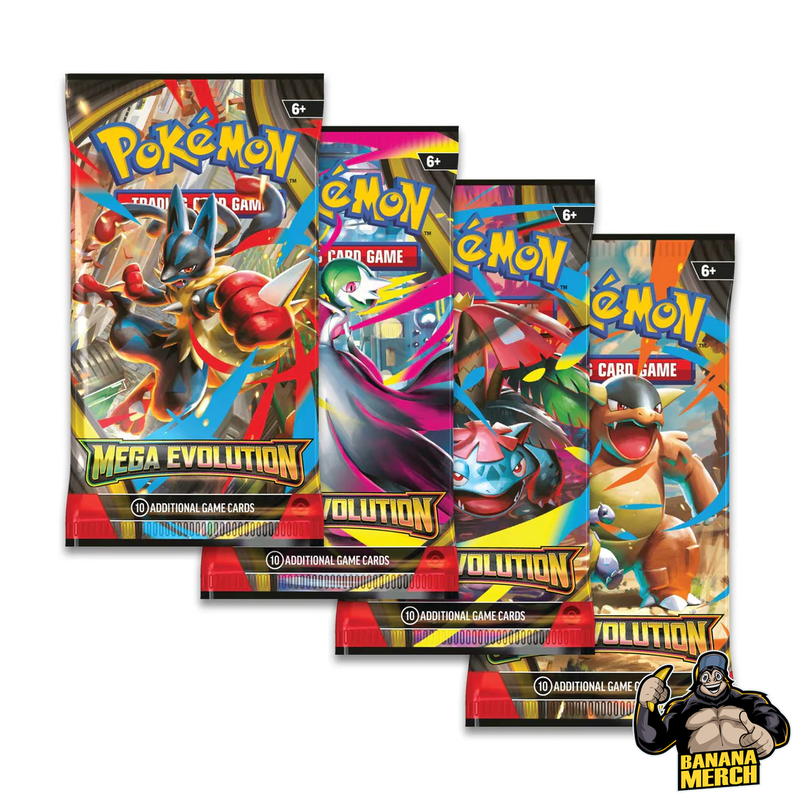 Pokemon Mega Evolution Booster Pack - Pokemon Trading Card Game