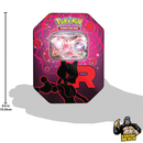 Pokémon Team Rocket Tin - Mewtwo ex, Nidoking ex, Persian ex - Pokémon Trading Card Game