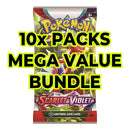 10x Packs Pokemon Scarlet & Violet Base MEGA VALUE BUNDLE - Trading Cards