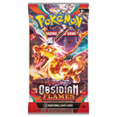 10x Pokemon Obsidian Flames Booster Pack Bundle Deal - Trading Cards
