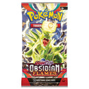 10x Pokemon Obsidian Flames Booster Pack Bundle Deal - Trading Cards