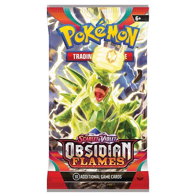 10x Pokemon Obsidian Flames Booster Pack Bundle Deal - Trading Cards