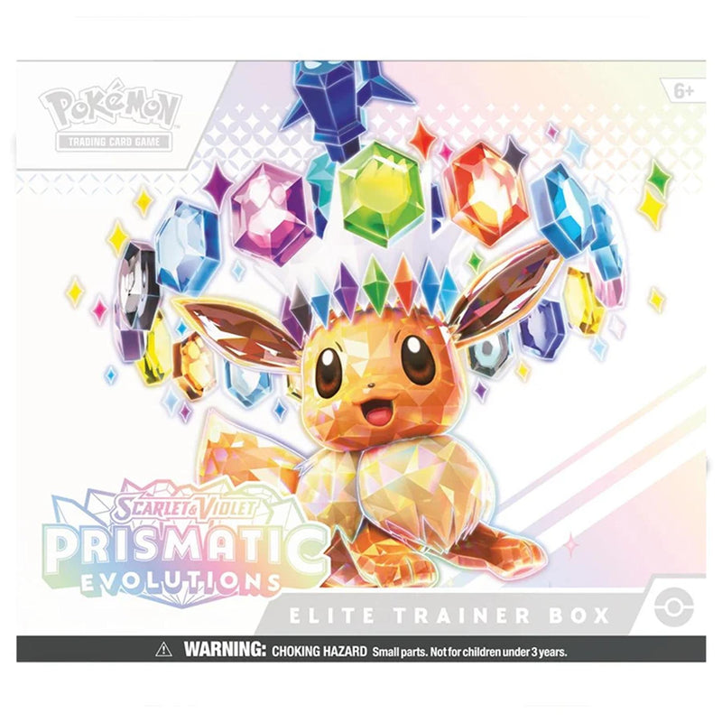 Pokemon Prismatic Evolutions Elite Trainer Box - Pokemon Trading Card Game