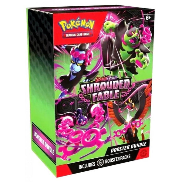 Pokemon Shrouded Fable Booster Bundle - 6 Booster Packs Inside - Pokemon Trading Card Game