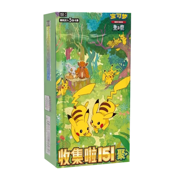 Pokemon 151 Gathering - Simplified Chinese Boxes & Packs - Pokemon Trading Card Game