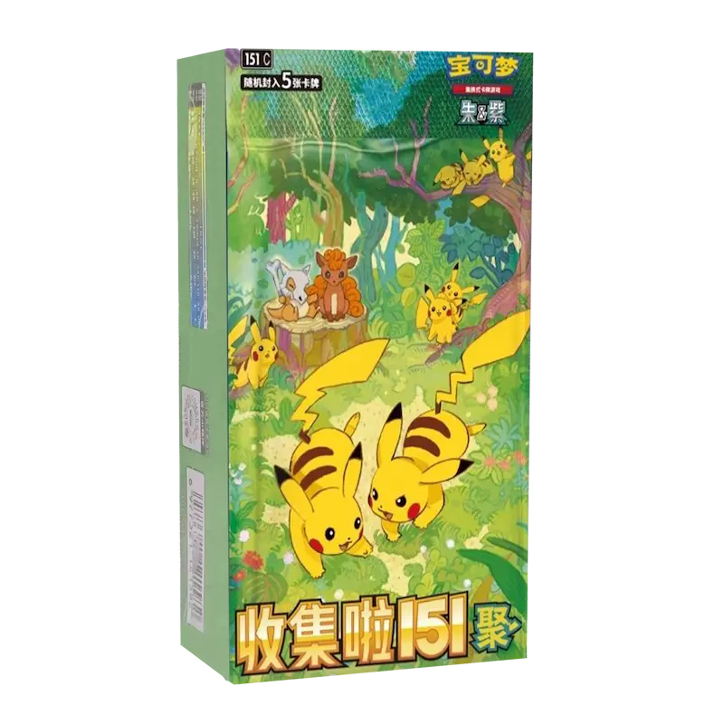 Pokemon 151 Gathering - Simplified Chinese Boxes & Packs - Pokemon Trading Card Game