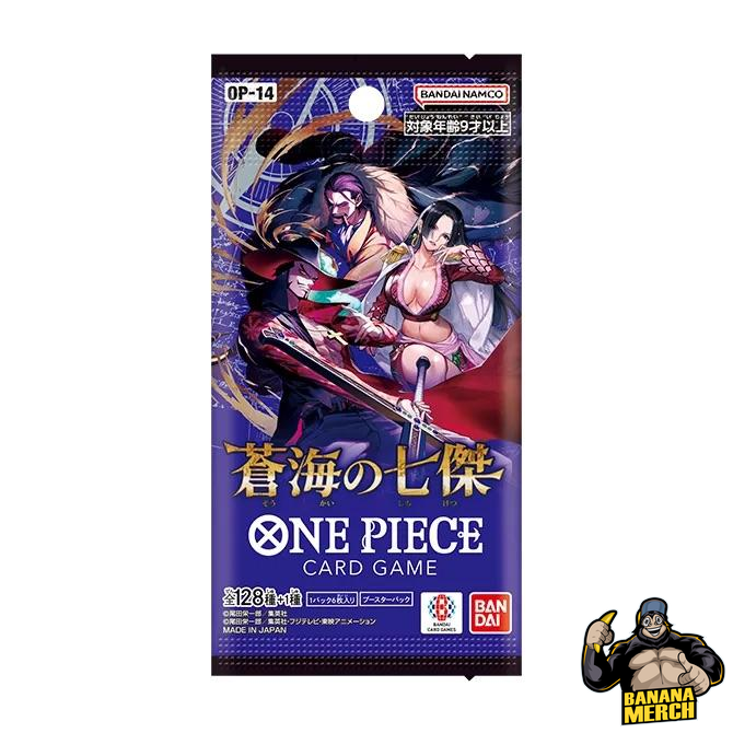 One Piece OP14 Seven Warlords Japanese Booster Box - One Piece Japanese Trading Card Game