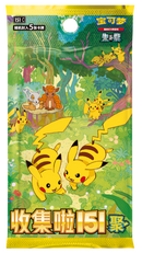 Pokemon 151 Gathering - Simplified Chinese Boxes & Packs - Pokemon Trading Card Game
