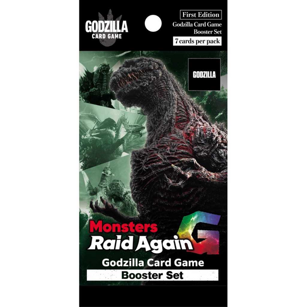 Godzilla Trading Card Game: Booster Set #2 Monsters Raid Again - Booster Boxes & Packs