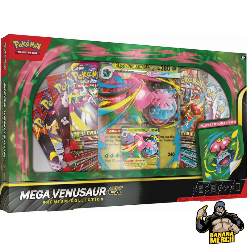 Pokemon Mega Venusaur ex Premium Collection - Pokemon Trading Card Game