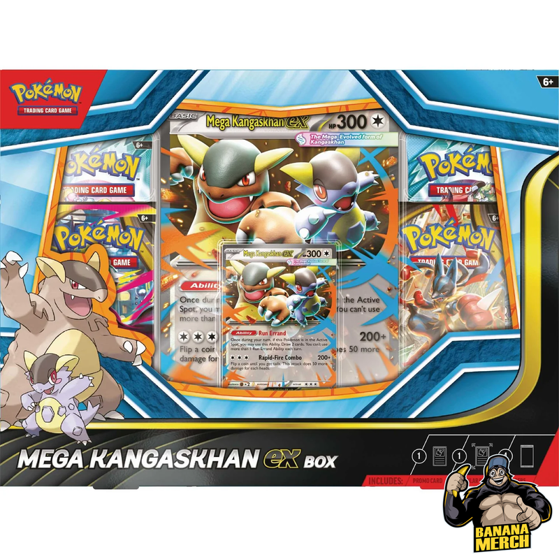 Pokemon Mega Kangaskhan ex Box - Pokemon Trading Card Game
