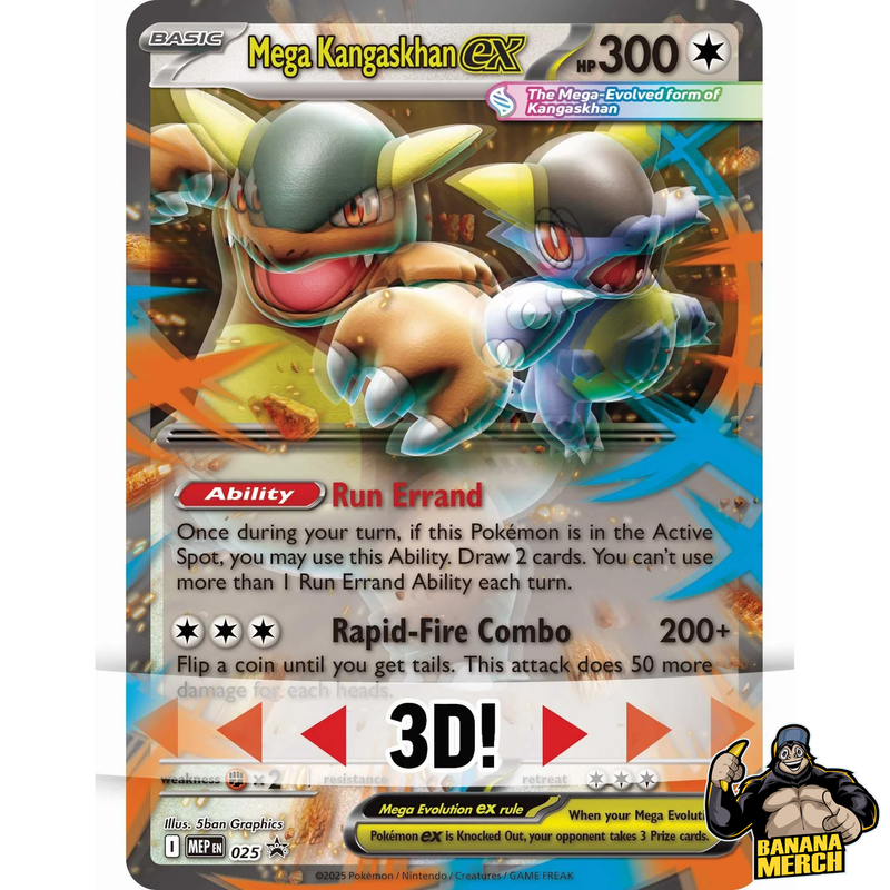 Pokemon Mega Kangaskhan ex Box - Pokemon Trading Card Game