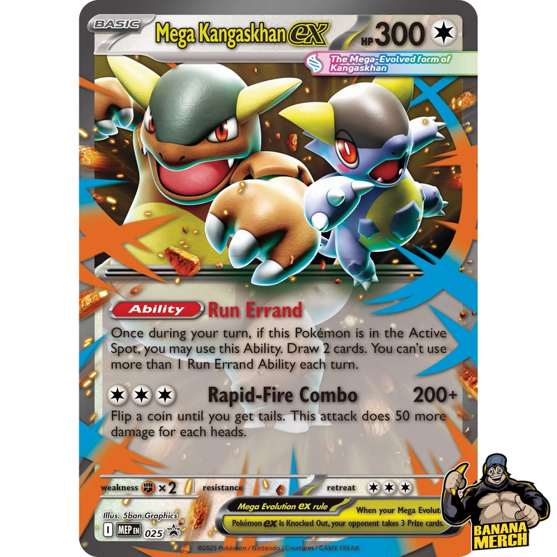 Pokemon Mega Kangaskhan ex Box - Pokemon Trading Card Game