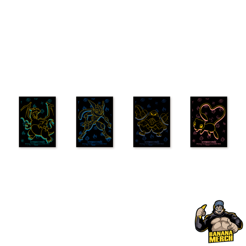 Pokemon Sleeve Set Blind Box Set 2 - 4 Simplified Chinese Booster Packs Included Inside - 37 Different Designs Available - Simpified Chinese Pokemon Trading Card Game