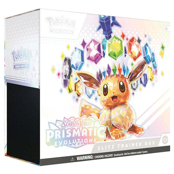 Pokemon Prismatic Evolutions Elite Trainer Box - Pokemon Trading Card Game