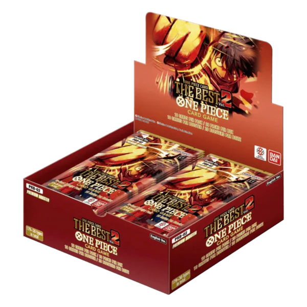 PRB-02 The Best Vol.2 English Booster Box - One Piece Trading Card Game