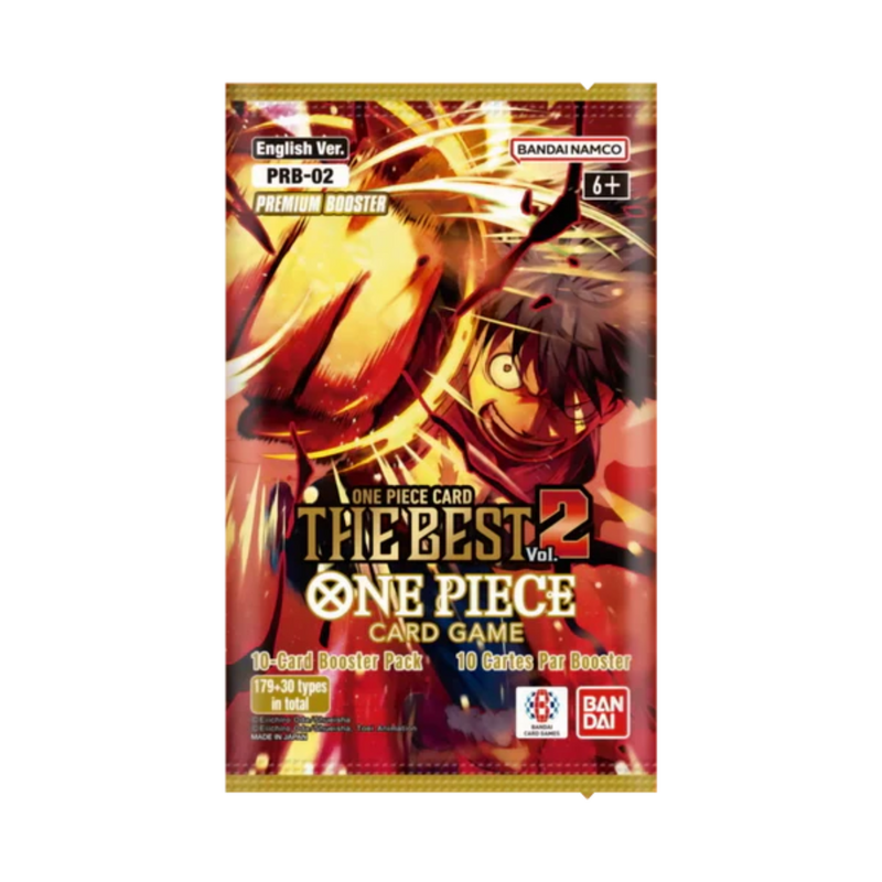 PRB-02 The Best Vol.2 English Booster Box - One Piece Trading Card Game