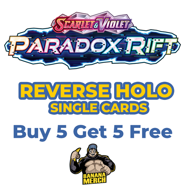 Pokémon Paradox Rift Reverse Holos (Choose Your Card) - Pokemon Trading Card Game