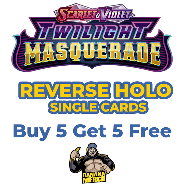 Pokémon Twilight Masquerade Reverse Holos (Choose Your Card) - Pokemon Trading Card Game